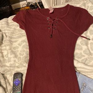 Wore one time size small . Shirt dress